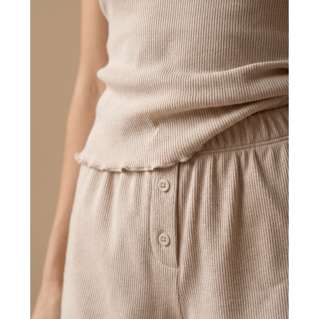 Ensemble de pyjama femme 2 pièces en coton – Confort & élégance au quotidien