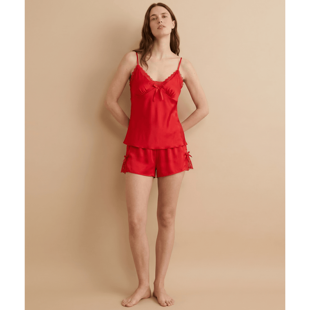 Ensemble de pyjama femme en satin deux pièce – Confort et élégance luxueuse