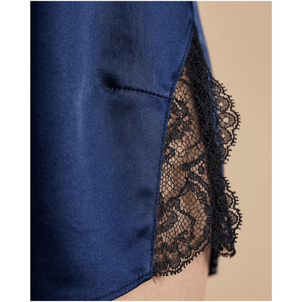 Ensemble de pyjama femme en satin deux pièce – Confort et élégance luxueuse