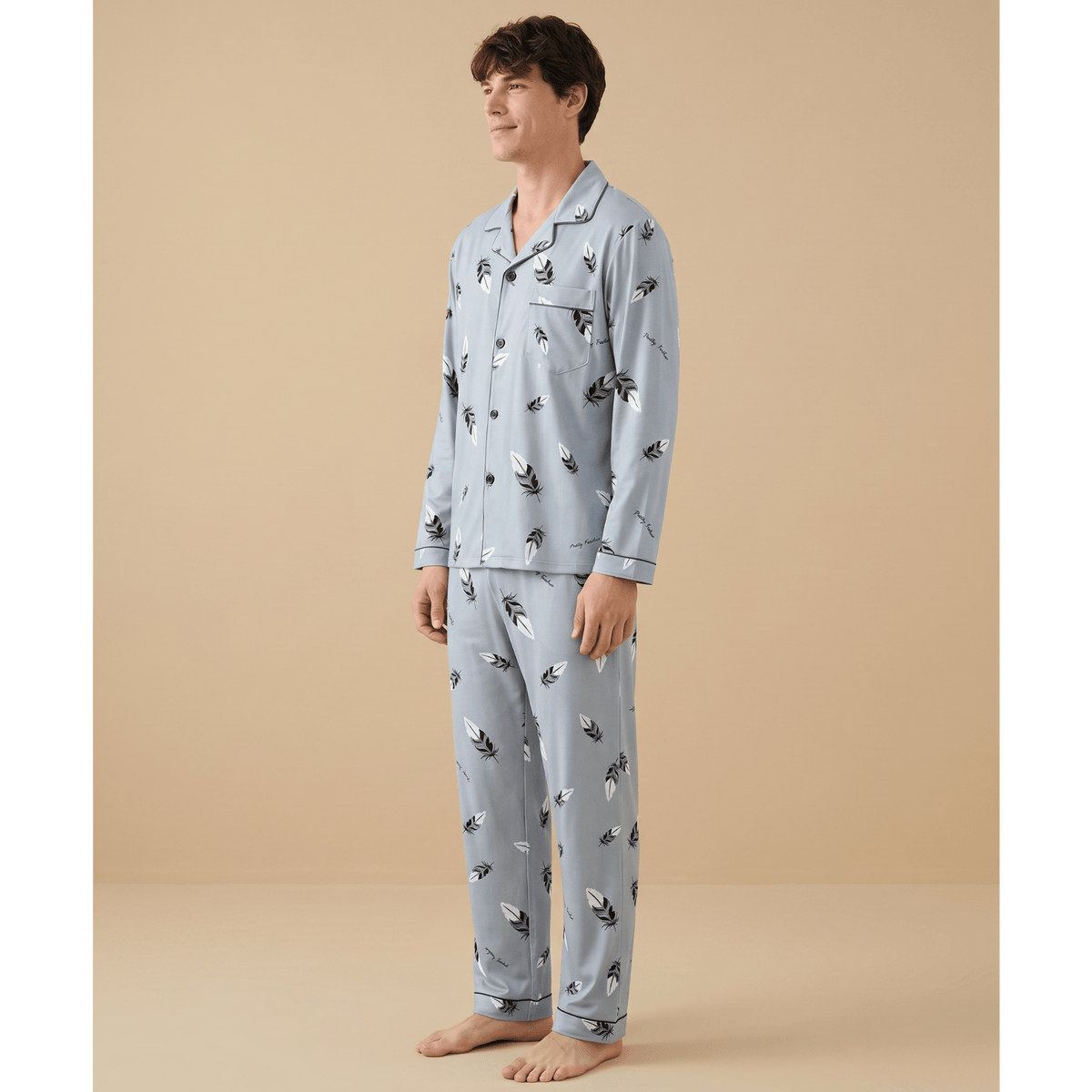 Ensemble pyjama homme coton 