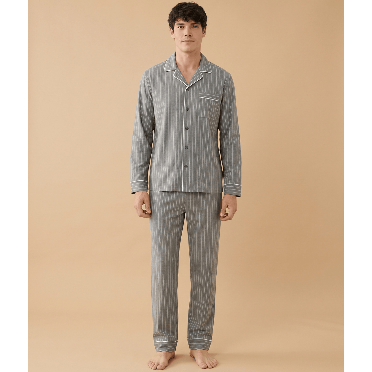 Ensemble pyjama homme coton 