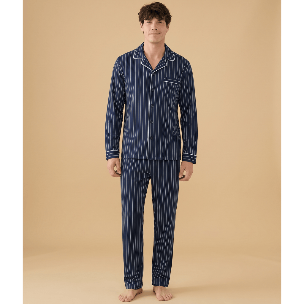 Ensemble pyjama homme coton 