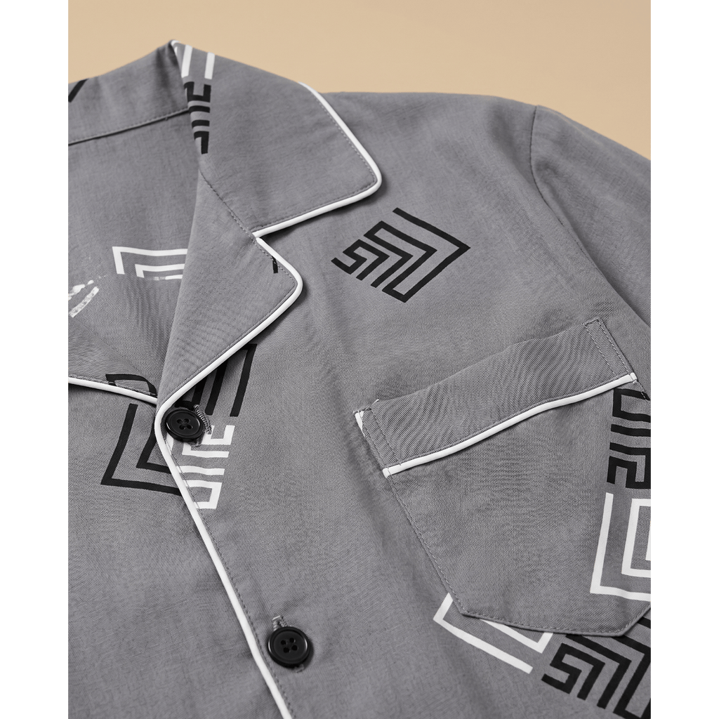 Ensemble pyjama homme coton 