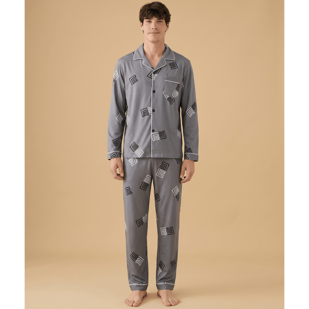 Ensemble pyjama homme coton 