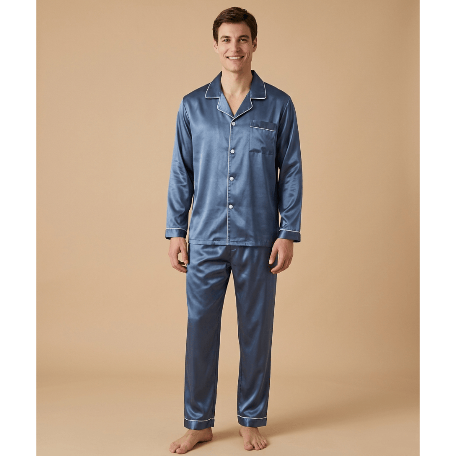 Ensemble pyjama homme en satin – Luxe, Confort et Élégance Inégalés