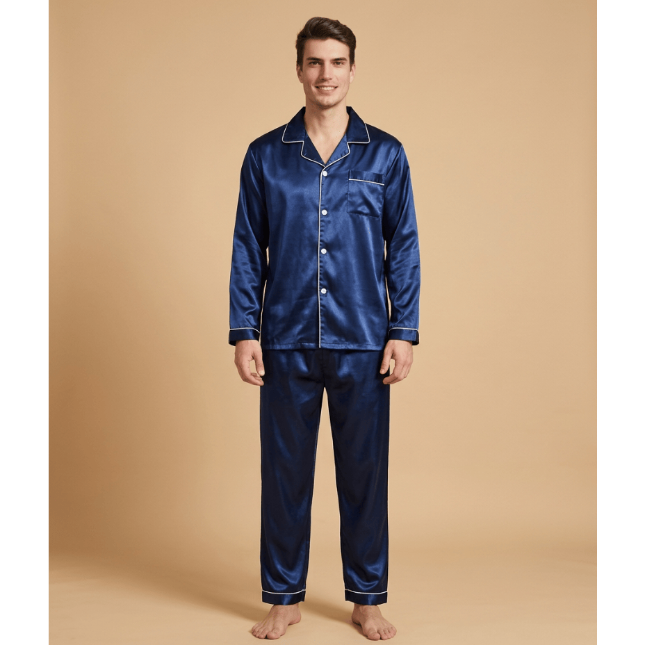Ensemble pyjama homme en satin – Luxe, Confort et Élégance Inégalés