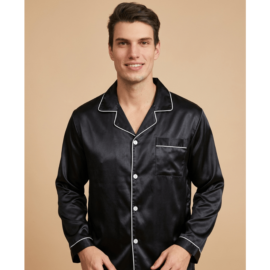 Ensemble pyjama homme en satin – Luxe, Confort et Élégance Inégalés