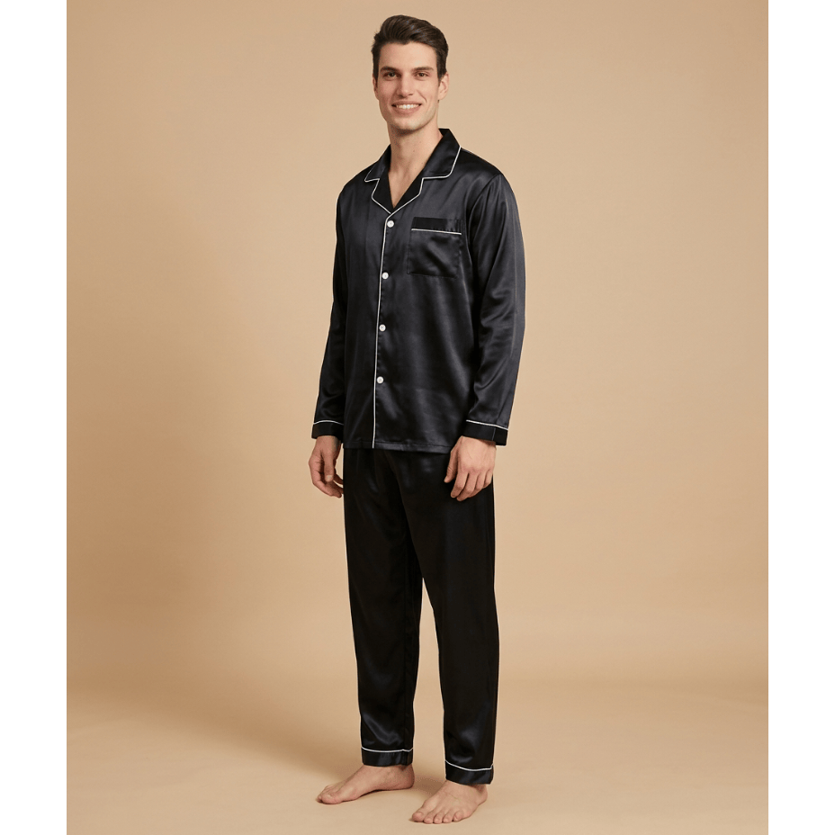 Ensemble pyjama homme en satin – Luxe, Confort et Élégance Inégalés