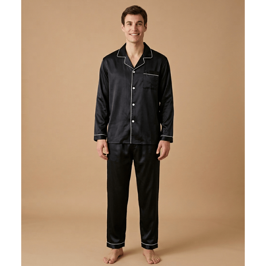 Ensemble pyjama homme en satin – Luxe, Confort et Élégance Inégalés