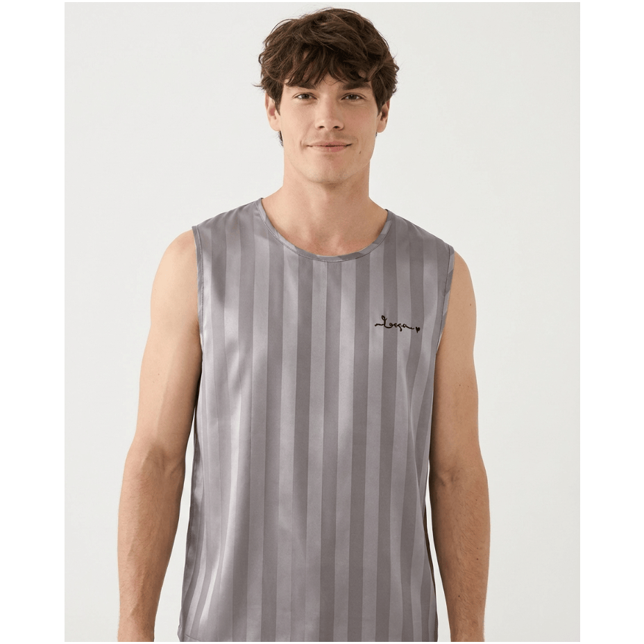 Ensemble pyjama homme en soie 