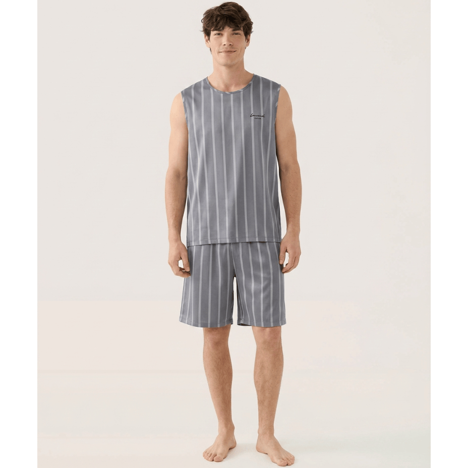 Ensemble pyjama homme en soie 