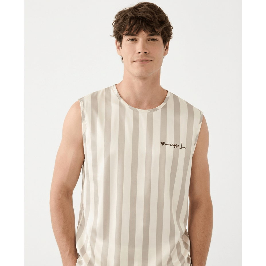 Ensemble pyjama homme en soie 