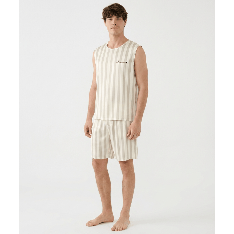 Ensemble pyjama homme en soie 
