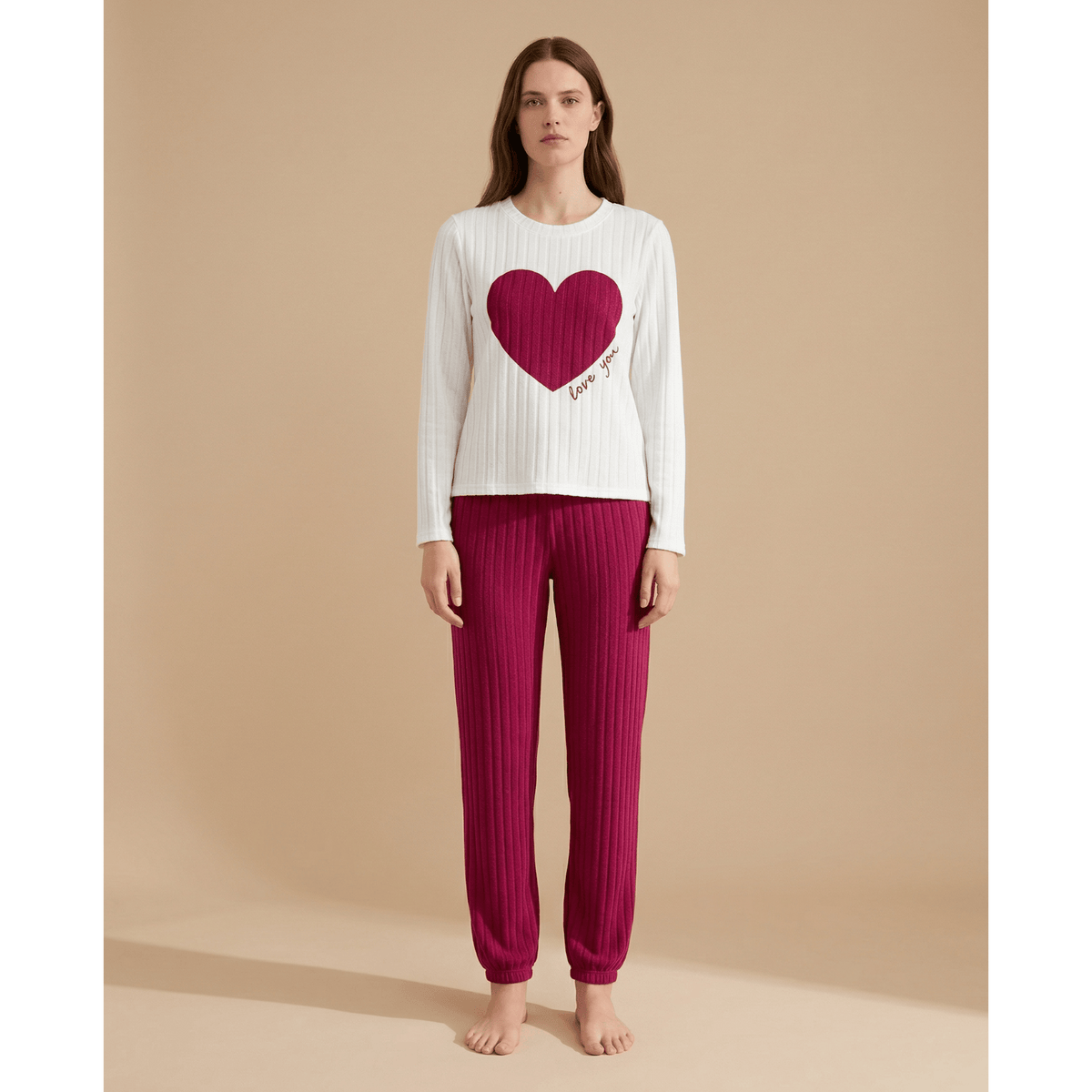 Pyjama 2 pièces polaire femme – Confort ultime et style irrésistible