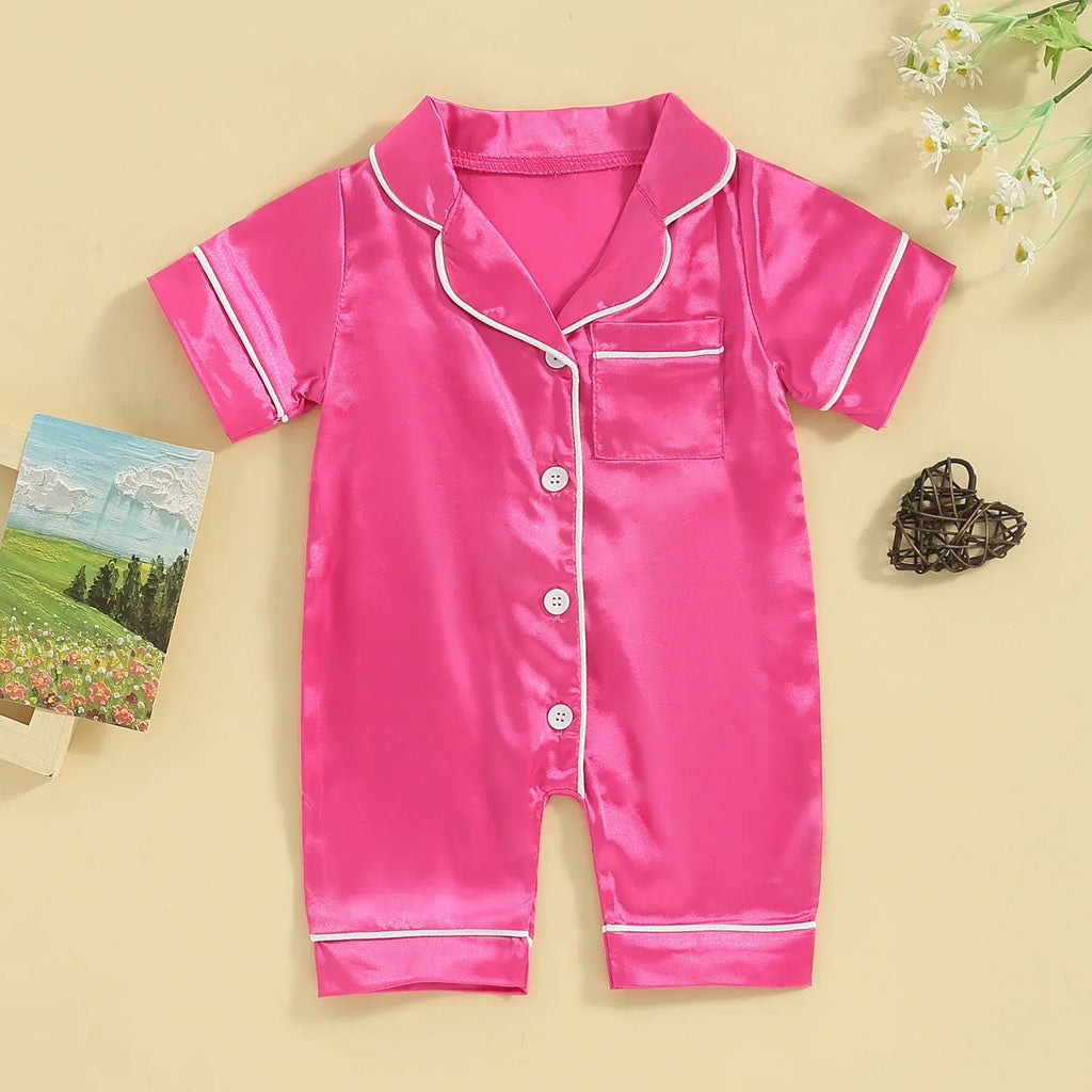 Pyjama bébé en satin – Offrez-lui douceur et confort irrésistible