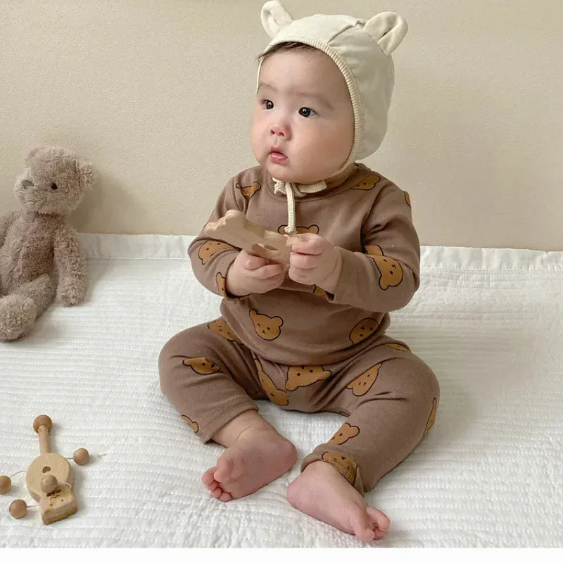 Pyjama bebe ours marron – Offrez douceur et confort irrésistible
