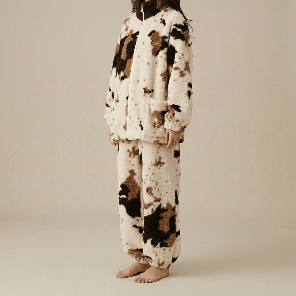 Pyjama chaud polaire femme – Confort ultime & style irrésistible