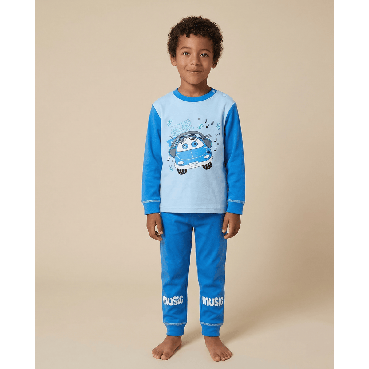 Pyjama enfant garçon bleu: Confort et style pour des nuits magiques!