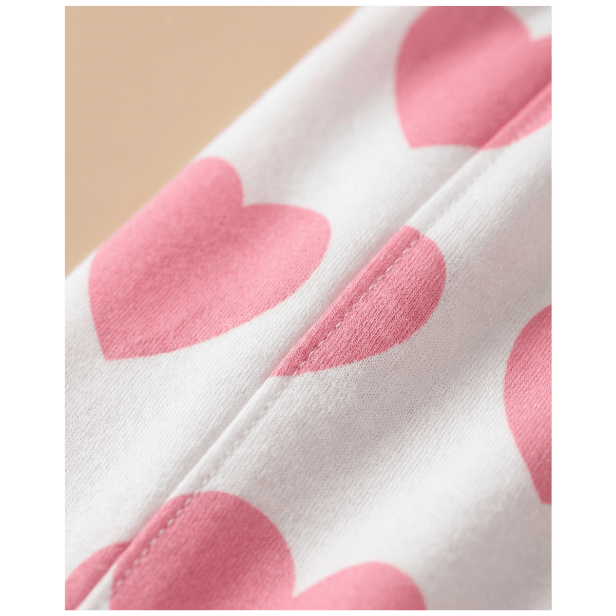 Pyjama femme coeur rose – Confort élégant pour vos nuits douces
