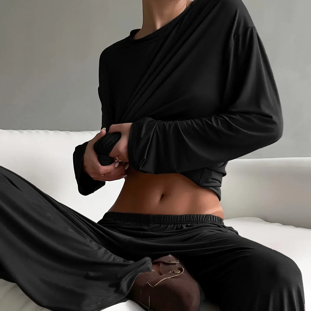 Pyjama femme coton chic – Élégance et confort pour des nuits parfaites