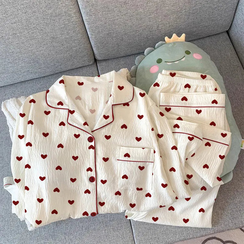 Pyjama femme gaze de coton – Confort ultime et douceur irrésistible