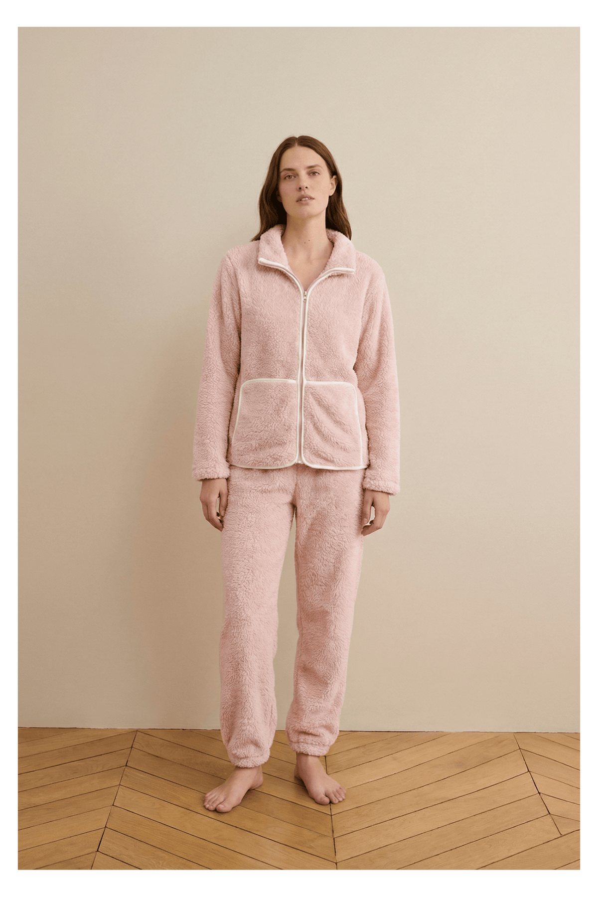 Pyjama femme pilou pilou 2 pièces – Confort ultime & style cosy