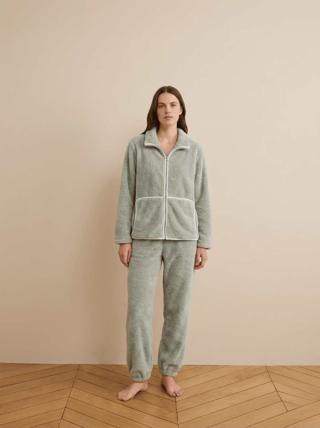 Pyjama femme pilou pilou 2 pièces – Confort ultime & style cosy