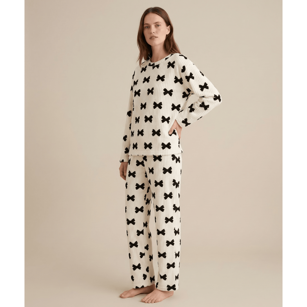 Pyjama femme pilou pilou hiver - Confort Douillet & Style Irrésistible