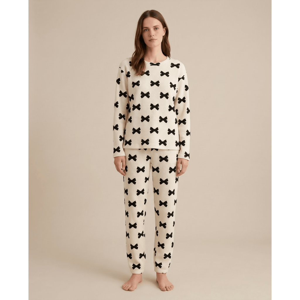 Pyjama femme pilou pilou hiver - Confort Douillet & Style Irrésistible