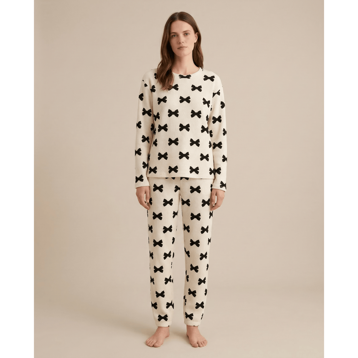 Pyjama femme pilou pilou hiver - Confort Douillet & Style Irrésistible