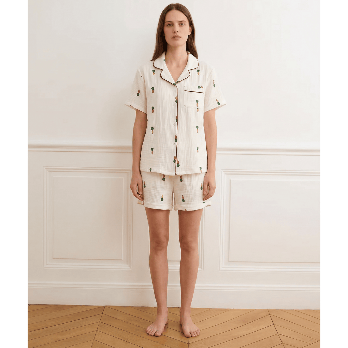 Pyjama gaze de coton femme – Confort absolu et style irrésistible