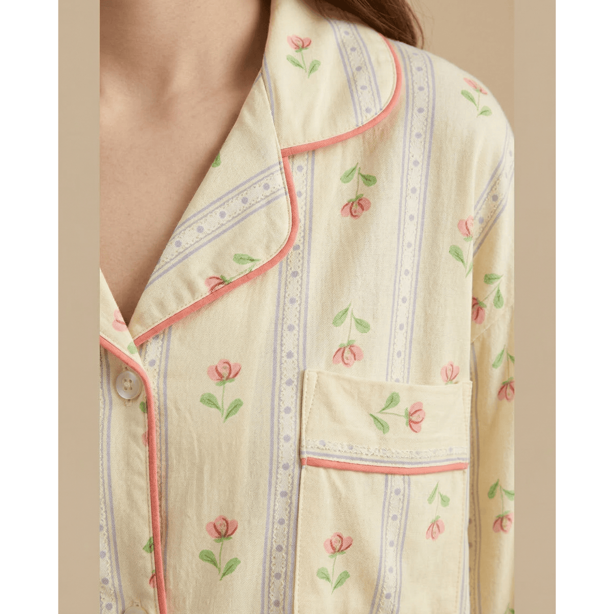 Pyjama jaune à fleur : craquez pour un confort et un style irrésistibles !