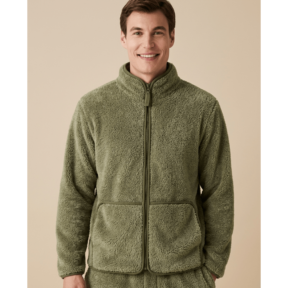 Pyjama pilou pilou homme 2 pièces – Confort et douceur ultra cosy