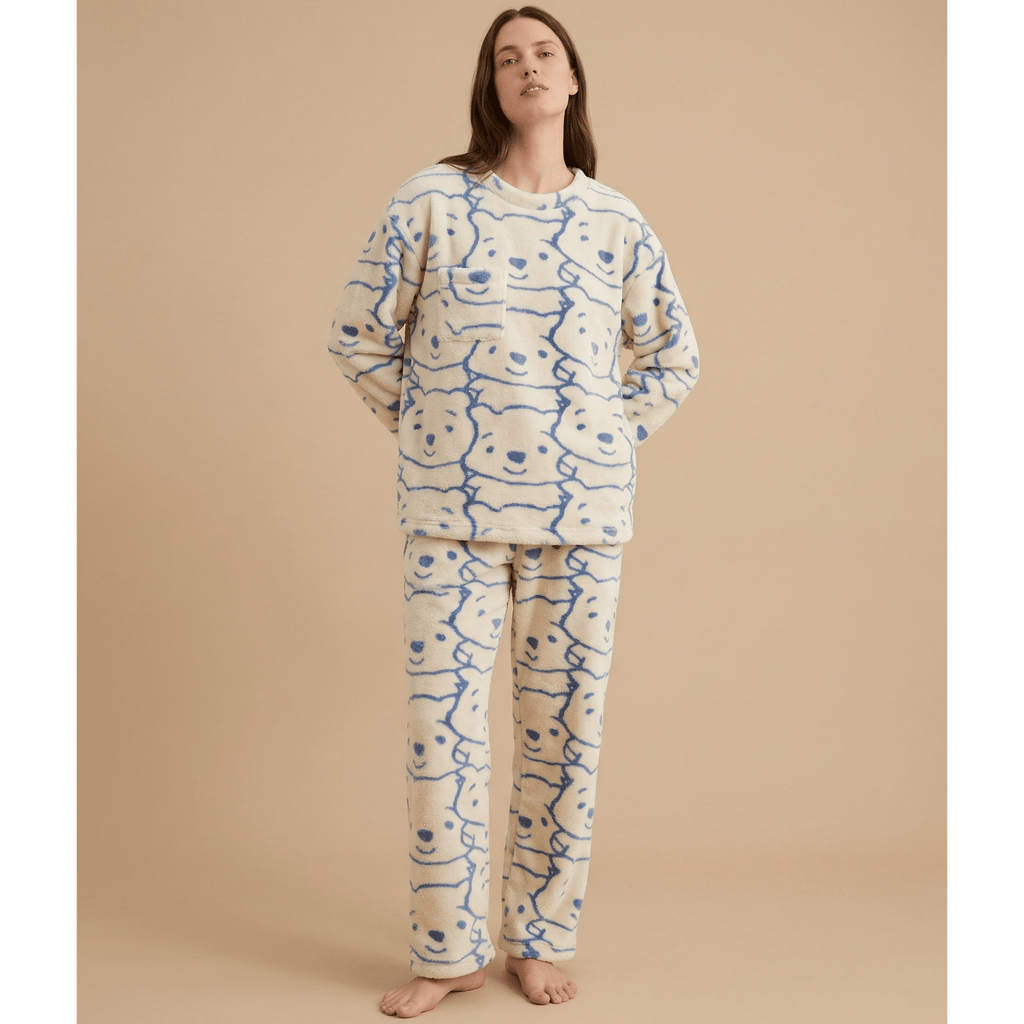 Pyjama polaire chaud femme – Confort ultime et douceur irrésistible