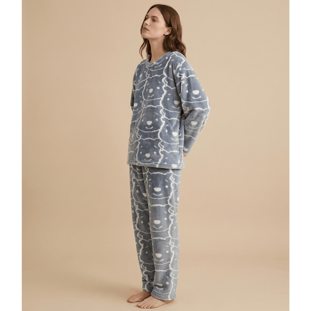 Pyjama polaire chaud femme – Confort ultime et douceur irrésistible