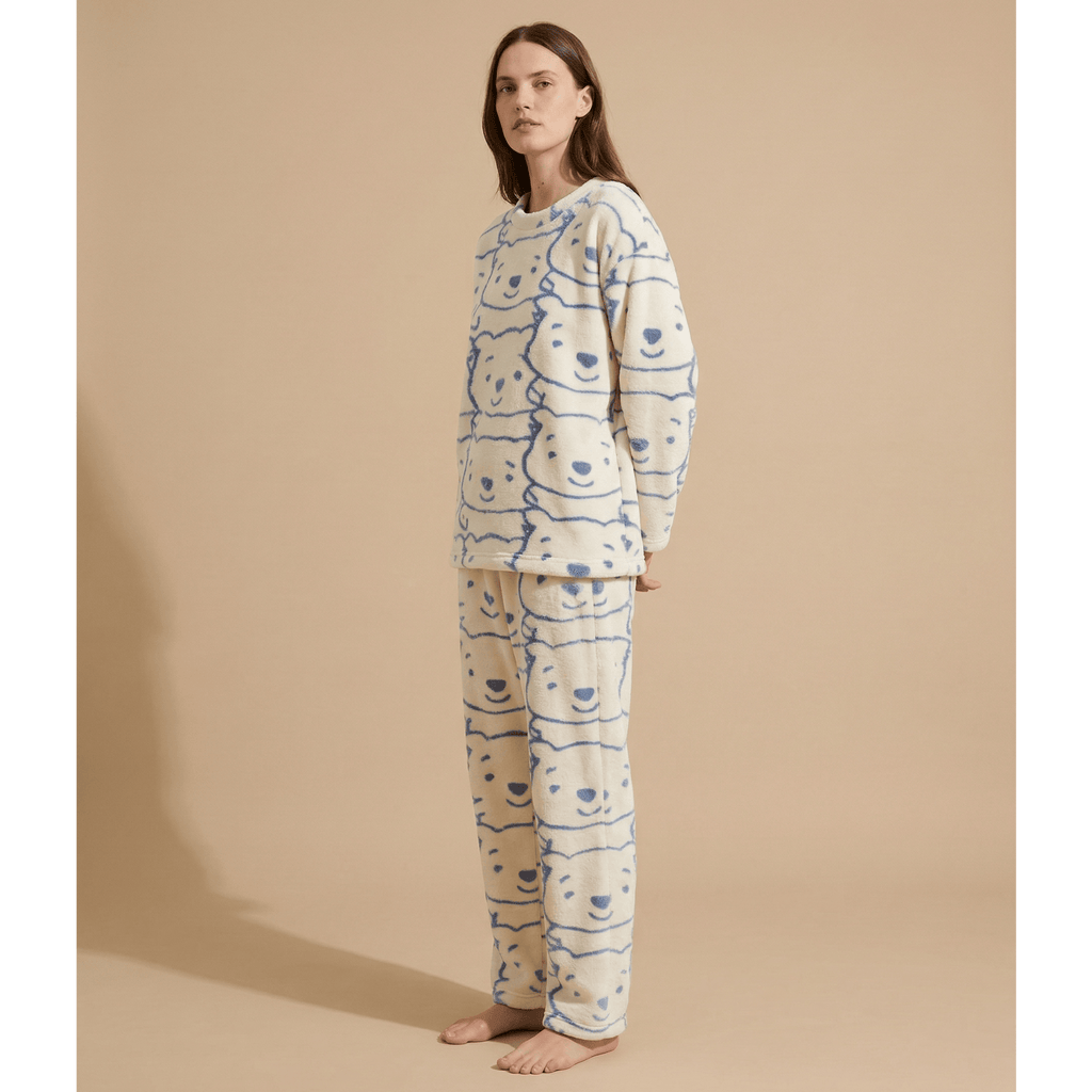 Pyjama polaire chaud femme – Confort ultime et douceur irrésistible