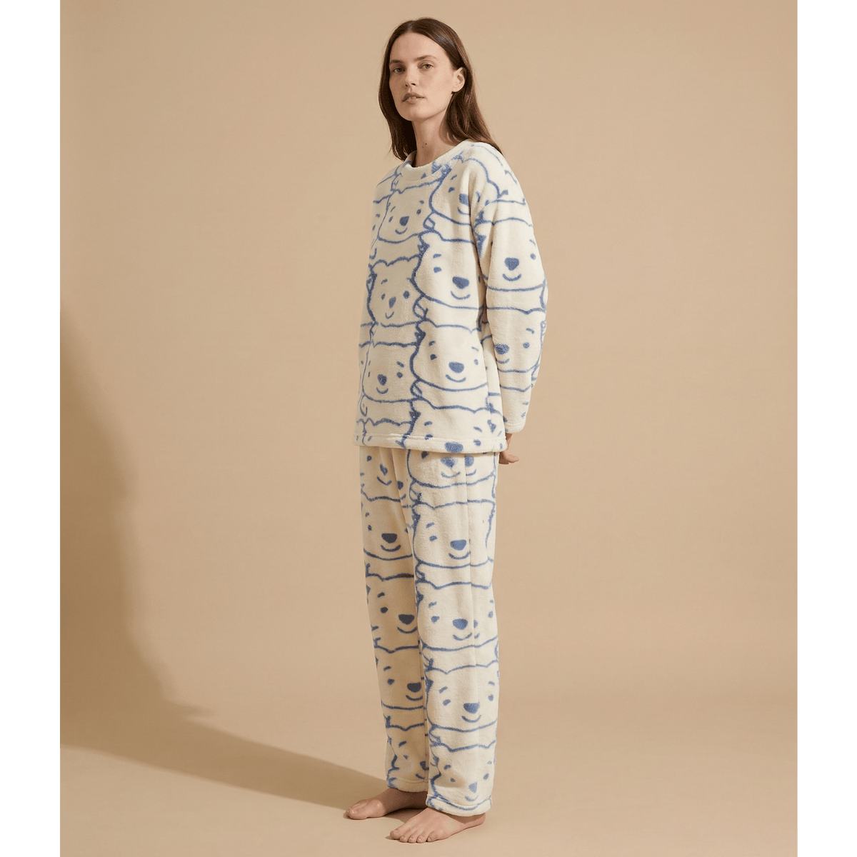 Pyjama polaire chaud femme – Confort ultime et douceur irrésistible