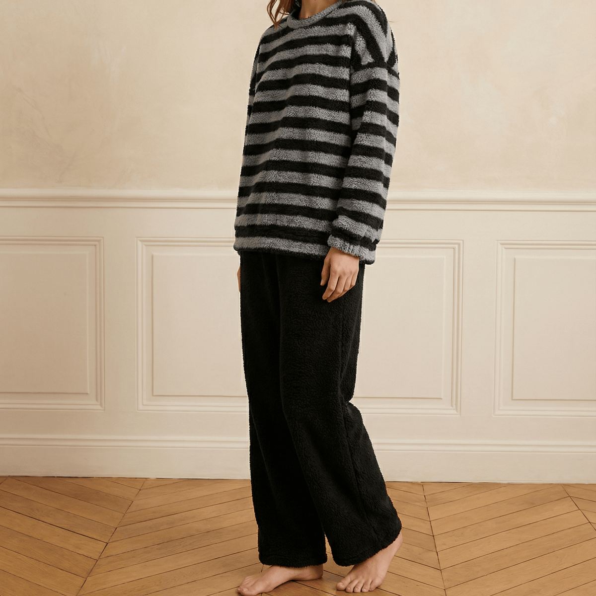Pyjama polaire pour femme – Confort Absolu & Style Irrésistible