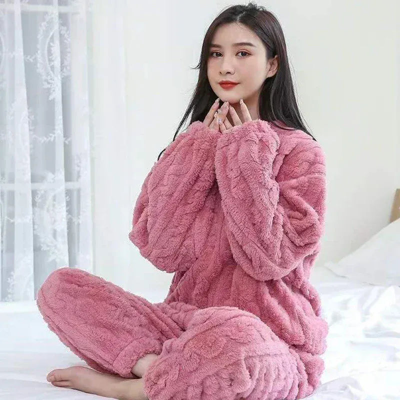 Pyjama polaire rose : Confort ultime et douceur irrésistible