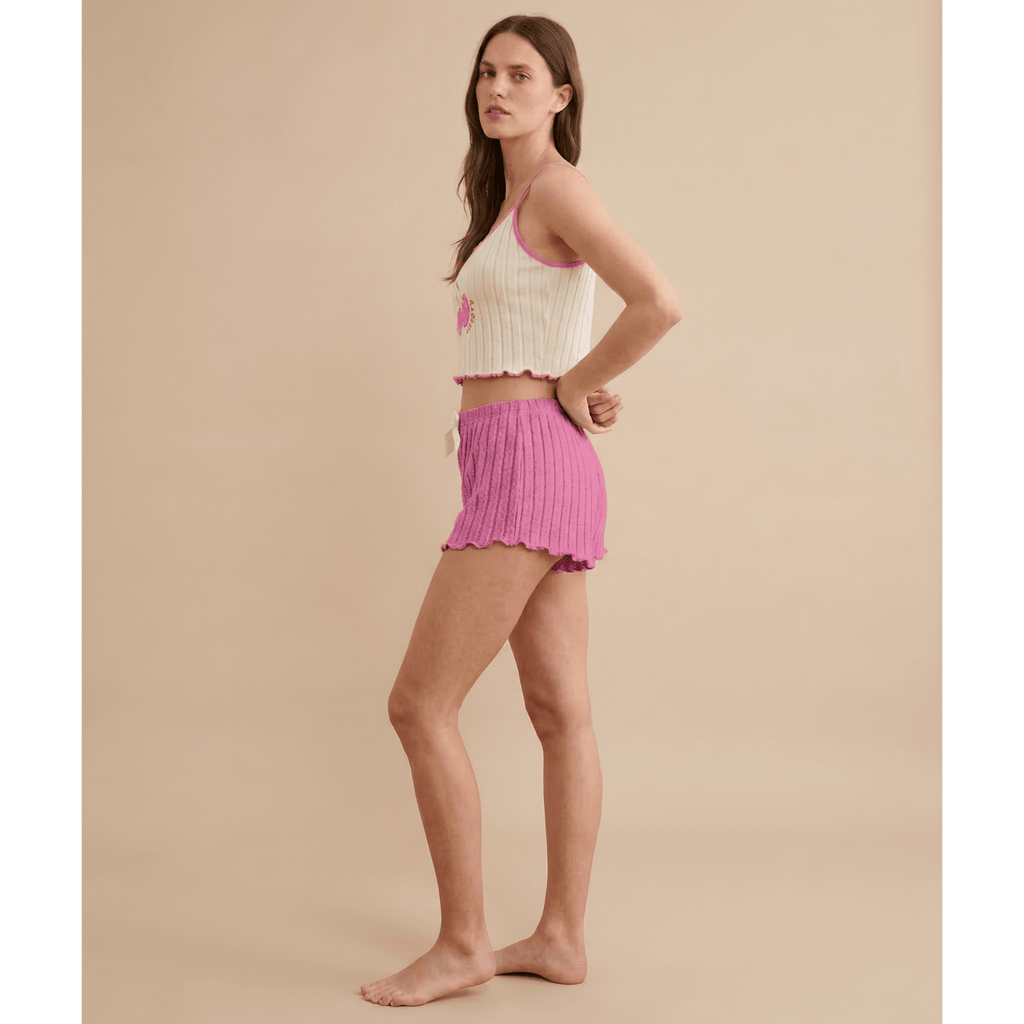 Pyjama short femme cerise en coton – Confort optimal et style irrésistible